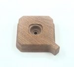 Stone Gruppenabdeckung Kaffeebezugshebel Eiche Holz