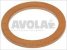 original la marzocco washer 21x27x1 5 copper