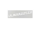 Original - La Marzocco LOGO LA MARZOCCO INOX WHITE LARGE