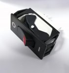 Olympia Cremina Wippschalter+Rahmen ECO