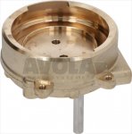 Original Gaggia Brühgruppe Unterteil Eco brass CW510L