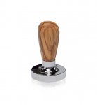 89491 ECM Tamper mit Olivenholz Griff Unterseite Plan ø 58,4mm