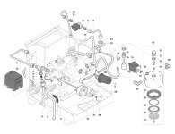 SAB Nobel Brühgruppe Ventile Pressostat Explosionszeichnung