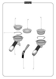 Profitec Lucca Siebträger Explosionszeichnung