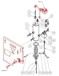 Bezzera Matrix Kaffeeboiler Version DE Explosionszeichnung
