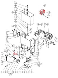 Bezzera Matrix Wasserkreislauf Version MN Explosionszeichnung