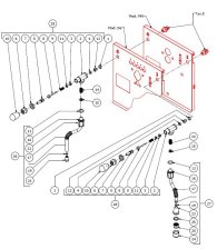 Bezzera Matrix Dampf Heißwasser Ventil MN/DE Explosionszeichnung