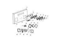 BE.00009 Bellezza Bellona Frontverkleidung New Modell Explosionszeichnung
