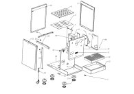 Bellezza Chiara Gehäuse Explosionszeichnung