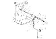 Bellezza Chiara Dampflanze mit Kippventil Explosionszeichnung