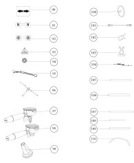Bellezza Chiara Siebträger ab 2024 Explosionszeichnung
