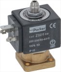 Parker 3-Wege-Magnetventil VE128IR 230V 50/60Hz 9W