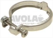 Schelle aus Inox Stahl für Flanschpumpe