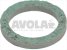 flachdichtung asbestfrei o 17x13x2 mm fuer niveausonden mit nut