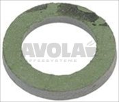 Flachdichtung Asbestfrei ø 15,5x10x2 mm