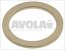 scheibe aus inox o 15x11x2 mm