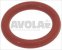 o ring dichtung 03050 aus rotem silikon