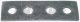 gruppendichtung 100x30x3 mm