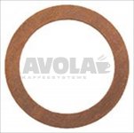 Flachdichtung aus Kupfer – 22x17x1,5 mm – für 3/8