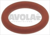 O-Ring Dichtung 0115 rotes Silikon