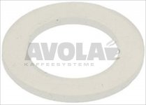 FLACHE SILIKONDICHTUNG ø 27x17x2 mm