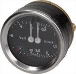 Manometer für Kessel- Pumpe ø 60 mm