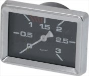 Manometer für Kessel ø 52 mm 0÷3 Bar
