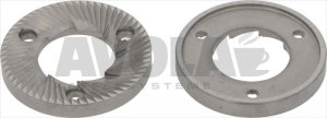 MAHLSCHEIBE WEGA-COMPAK PAAR RECHTS 80x41x10 MM