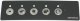 tastaturmembran 5 tasten