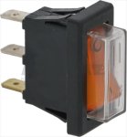 SCHALTER EINPOLIG ORANGE 250V