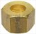 mutter aus messing o 1 2 quot f loch 12 mm