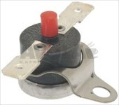 Sicherheitsthermostat Anlegethermostat 127°c 16A 250V