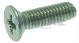 FLACHSENKKOPFSCHRAUBE M3x10
