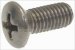 kreuz schraube edelstahl m5x12mm uni7689
