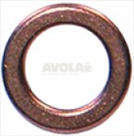 FLACHDICHTUNG AUS KUPFER ø 10x6,2x1 mm