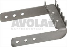 ZÜNDBRENNERHALTER 73x56 mm
