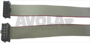 FLACHBANDKABEL 10-POLIG 1000 mm