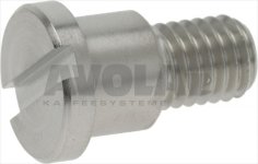 ACHSE FÜR SCHARNIERRAD ø 8 mm