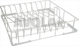 TELLERKORB 450x450x100 mm