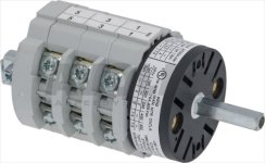 SCHALTER 6-POLIG 16A 250V