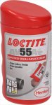 LOCTITE 55 - 160 Meter Gewindedichtfaden, professionelle Abdichtung für Gas, Wasser und Trinkwasser NSF
