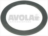 FLACHDICHTUNG EPDM ø 72x56x2 mm