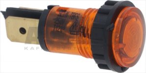 SIGNALLAMPE ORANGE 230V