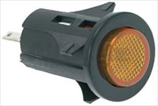 SIGNALLEUCHTE GELB ø 16 250V