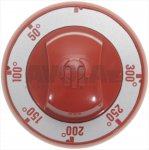 DREHKNOPF ROT ø 72 mm 50-300°C