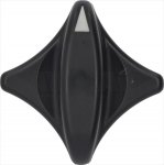 DREHKNOPF SCHWARZ