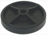 FEDERRAD AUS KUNSTSTOFF ø 42 mm