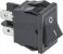 schalter 2 polig schwarz 16a 250v
