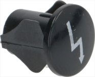 DECKEL SCHWARZ SYMBOL 