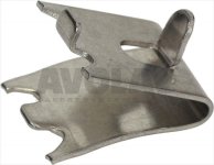 Stellbügel aus Inox Stahl Modell 3466